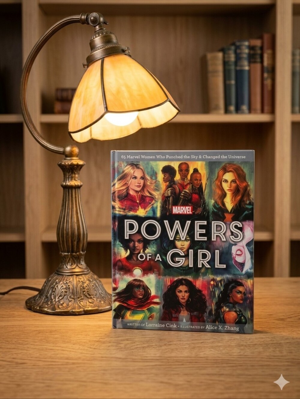 Marvel Powers of a Girl Hardcover Book Lorraine Cink Alice X. Zhang